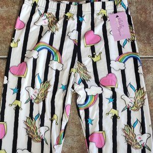 Unicorns with Rainbows and Hearts Luxuriously Soft Leggings for Women